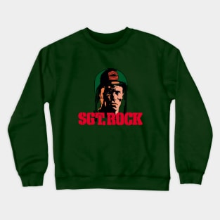 Arnold Schwarzenegger | Sgt. Rock | Franklin Rock | Sergeant Rock | Sarge Rock | The Rock | DC Comics | G.I. Combat Crewneck Sweatshirt